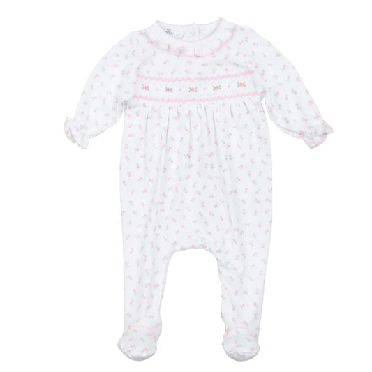 Magnolia Baby - Smocked Footie - Juliette's Classics