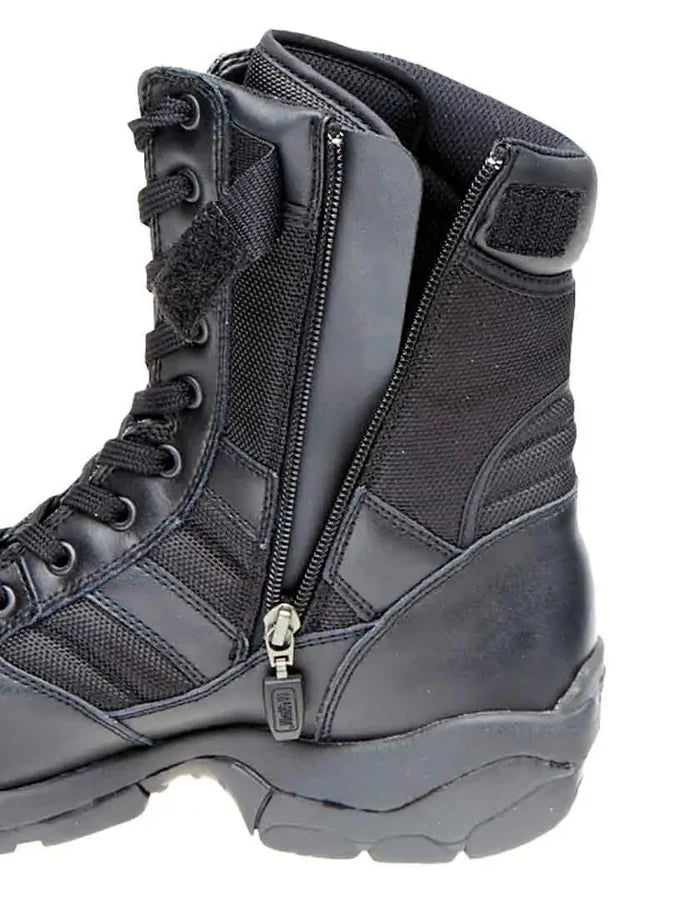 Magnum Panther 8 Side Zip Black Boot - John Bull Clothing  from  John Bull Clothing