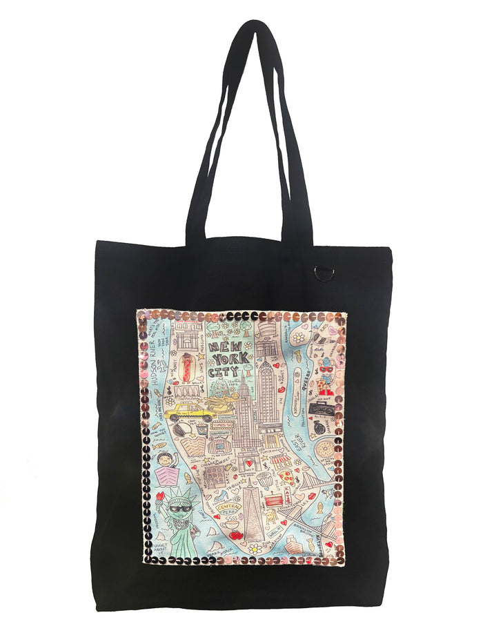 Manhattan Map Tote