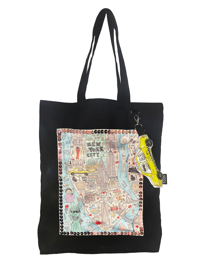 Manhattan Map Tote