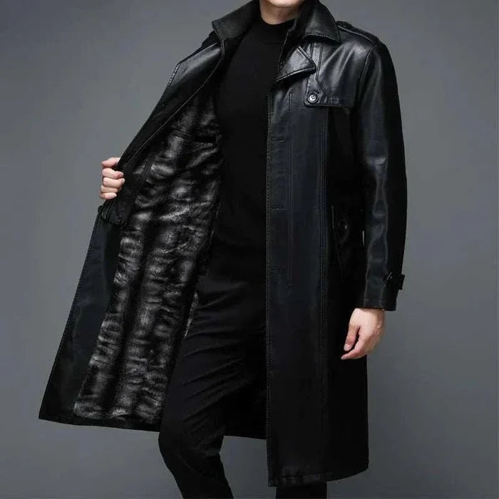 Matrix long coat - AntoniosClothing - Black