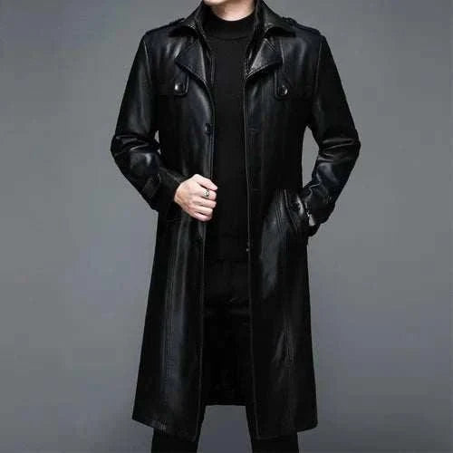 Matrix long coat - AntoniosClothing - Black