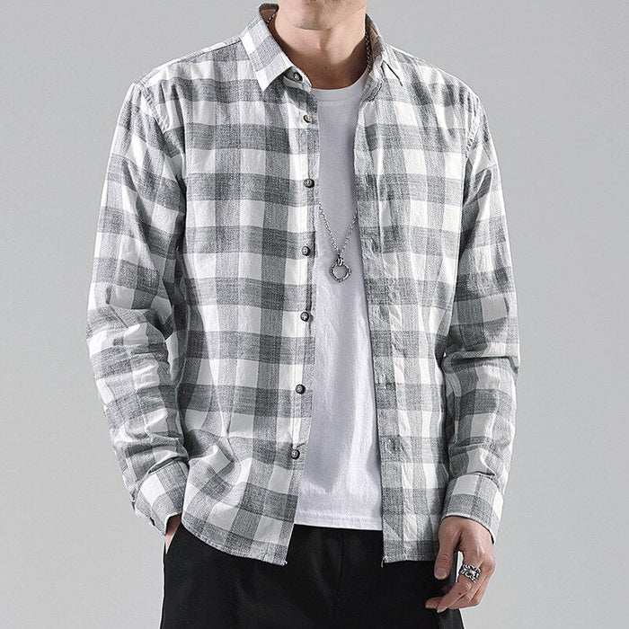 Maurice Casual Shirt - AntoniosClothing - Gray
