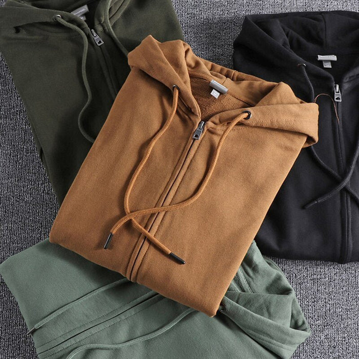 Maurice Cardigan - AntoniosClothing - Army Green