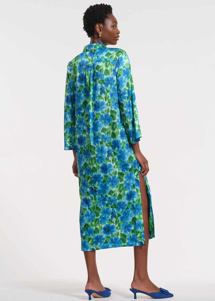 Maxi Collared Tunic Dress