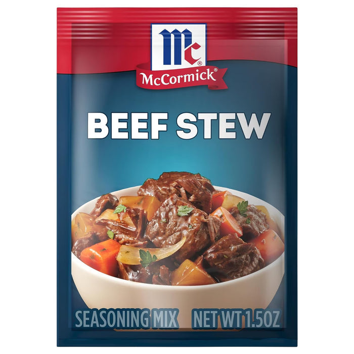 McCormick Beef Stew Seasoning Mix - 1.5 oz - 12 Pack
