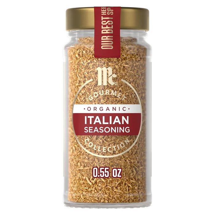 McCormick Gourmet Organic Italian Seasoning - 0.55 oz - 36 Pack
