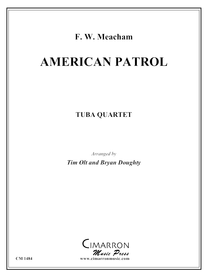 Meacham - American Patrol - Tuba quartet (EETT)