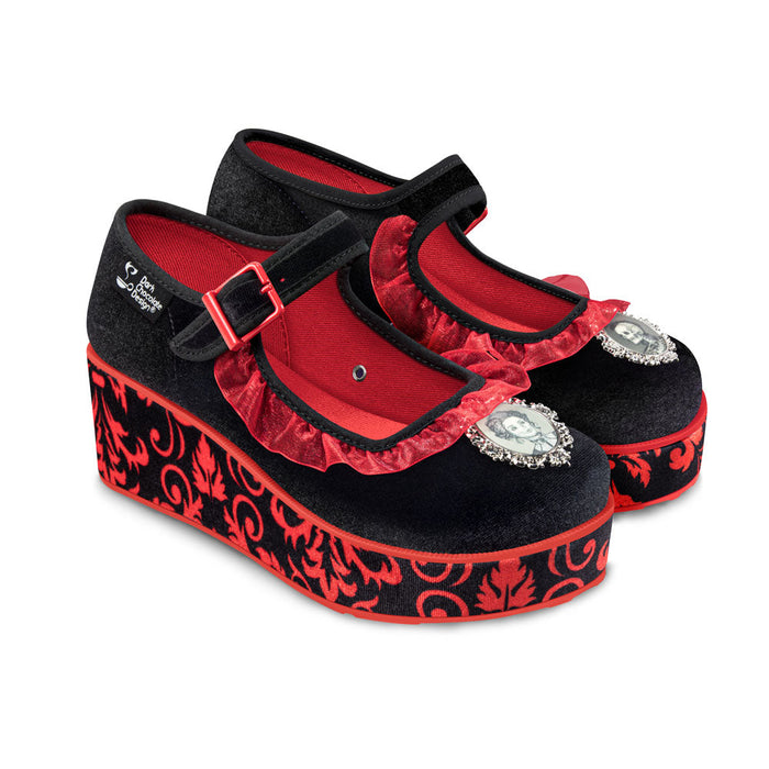 Memento Mori Women's Mary Jane Platforms