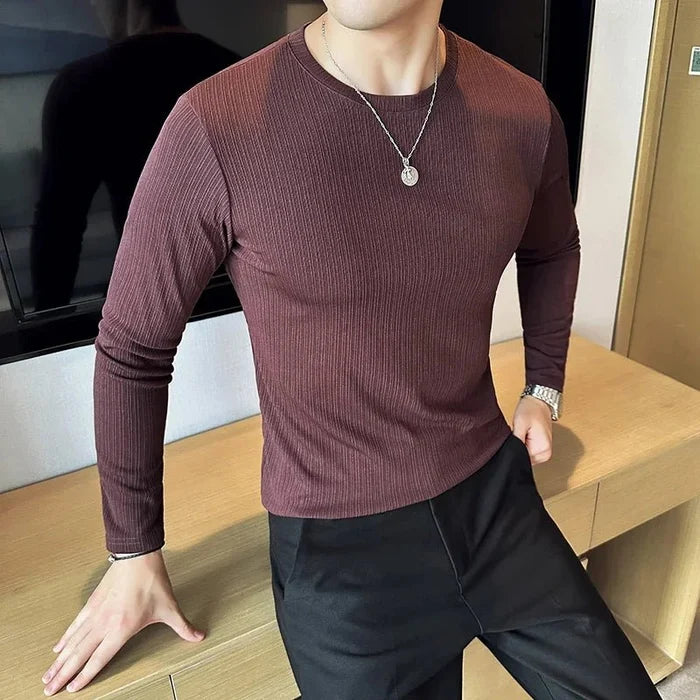 LUXELY sweater - AntoniosClothing - Coffee