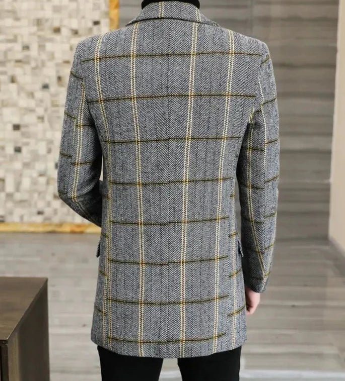 Antonios British Style Coat Men - AntoniosClothing - brown