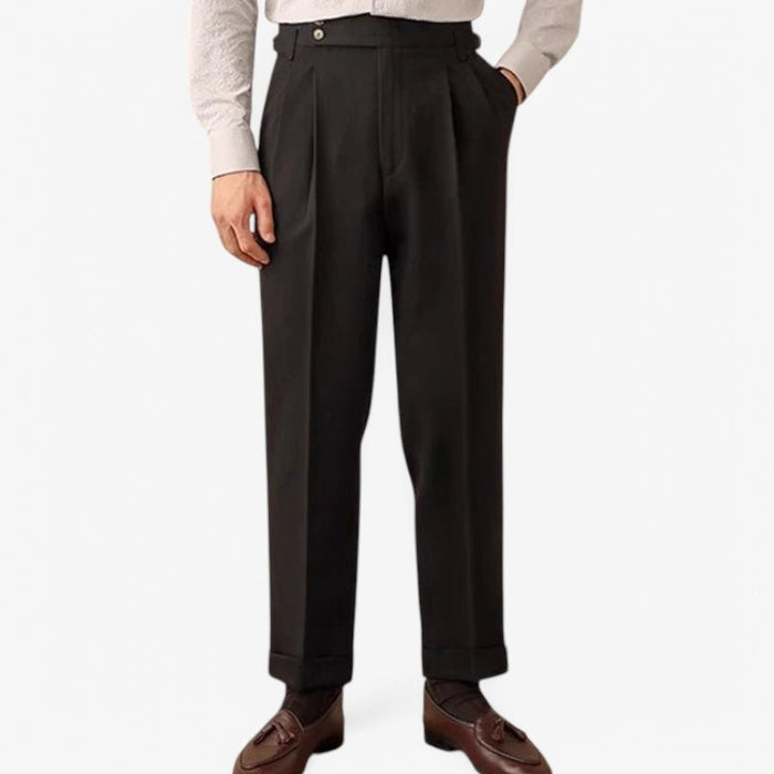 Trousers office business social club - AntoniosClothing - Apricot