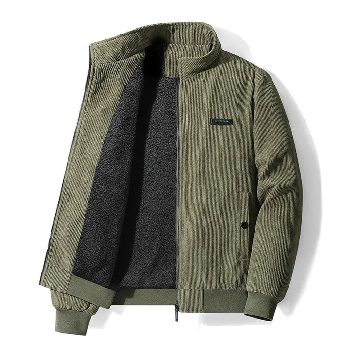 ANT corduroy jacket - AntoniosClothing - Pitch green