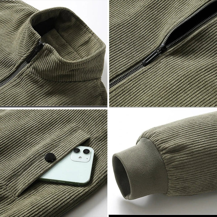 ANT corduroy jacket - AntoniosClothing - Khaki