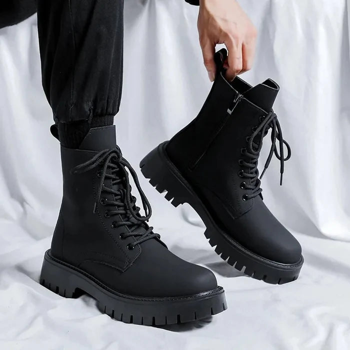 ANT cowboy boots - AntoniosClothing - Black