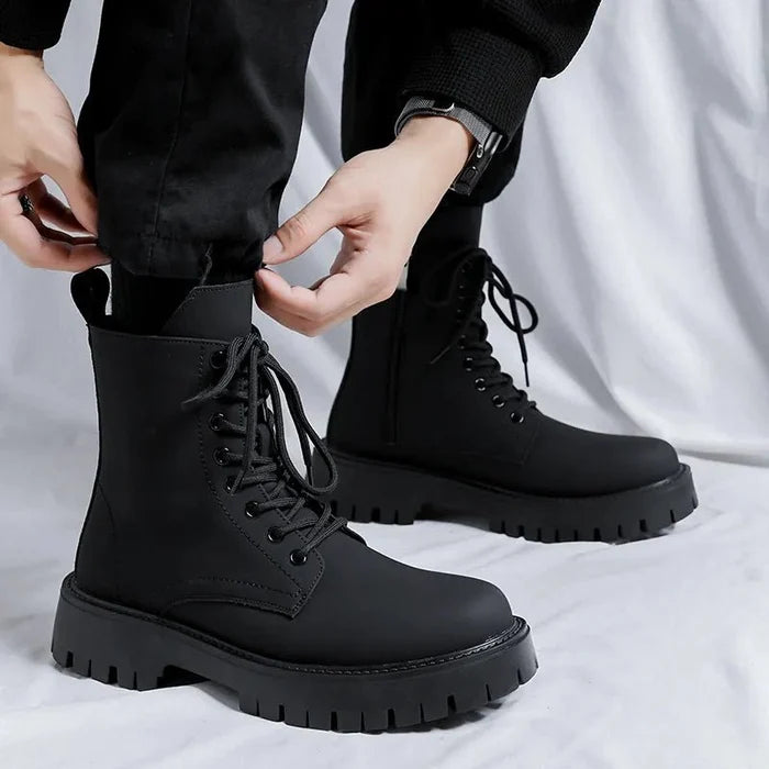 ANT cowboy boots - AntoniosClothing - Black