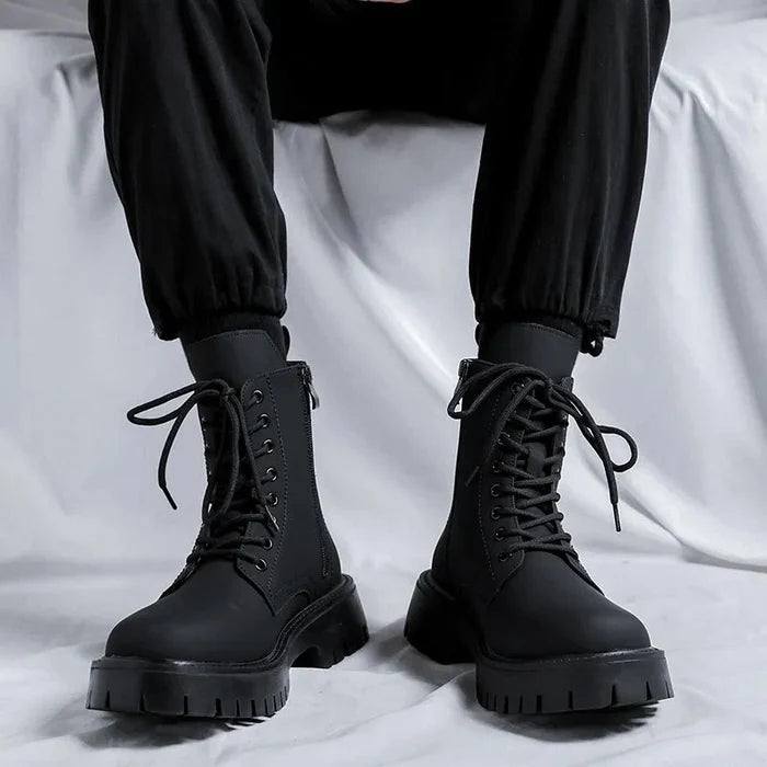 ANT cowboy boots - AntoniosClothing - Black