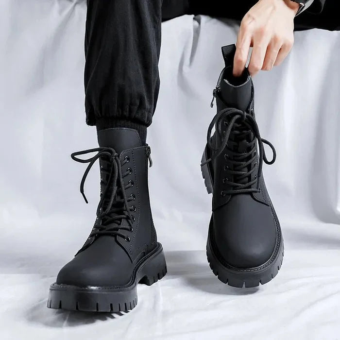 ANT cowboy boots - AntoniosClothing - Black