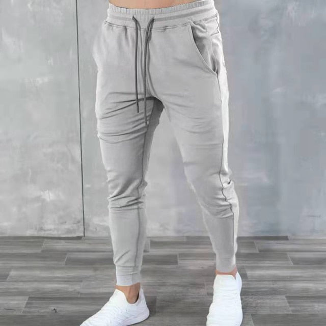 Antonios Streetwear Fitness Joggers Men - AntoniosClothing - grey