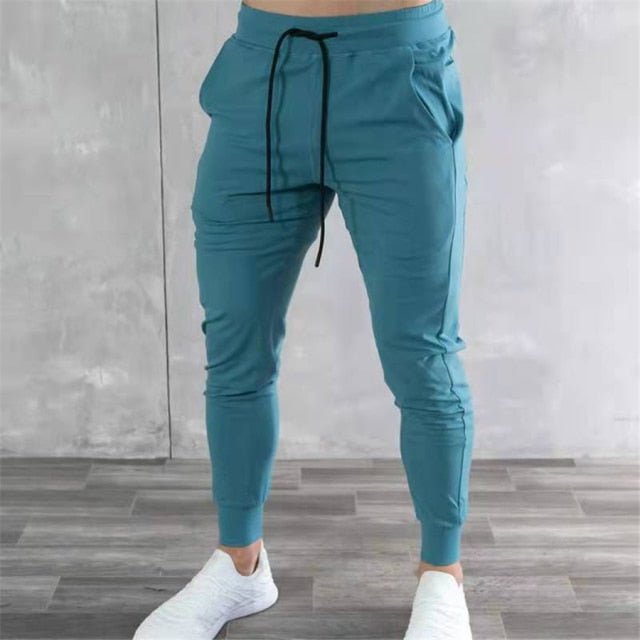 Antonios Streetwear Fitness Joggers Men - AntoniosClothing - blue
