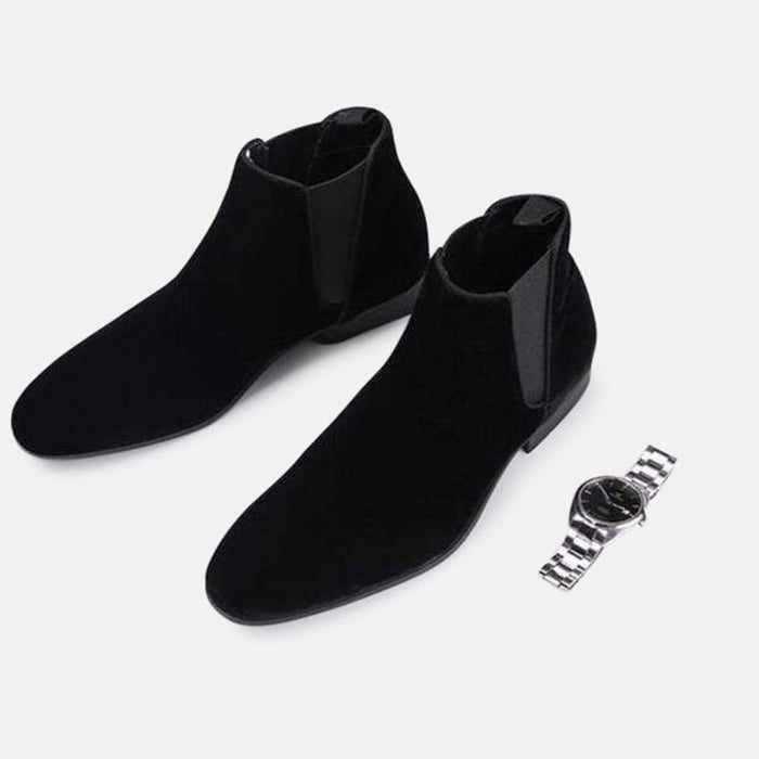 Antonios Chelsea Elegant Boots Men - AntoniosClothing - Black