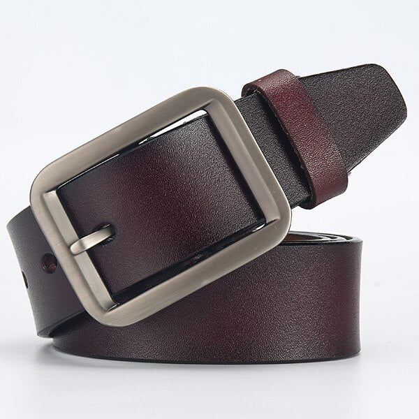 Antonios Italy Style Belt Men - AntoniosClothing - coffee