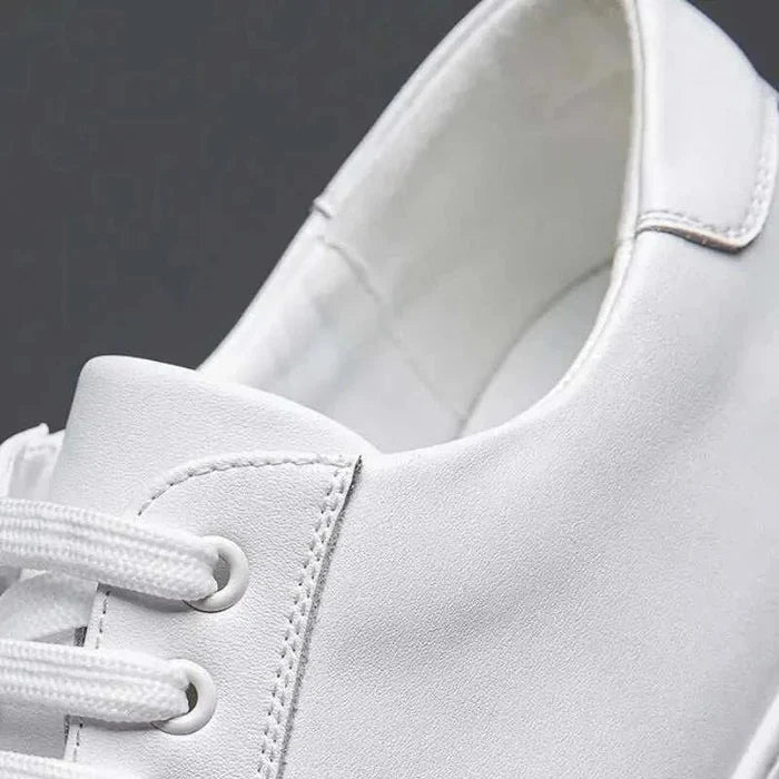 LUXELY office leather shoes - AntoniosClothing - Black