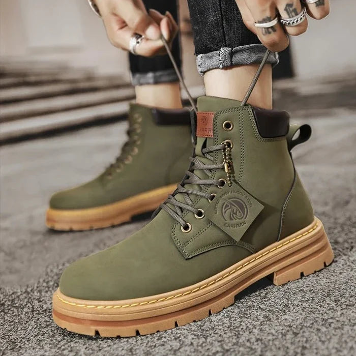 ANT military design boots - AntoniosClothing - Black