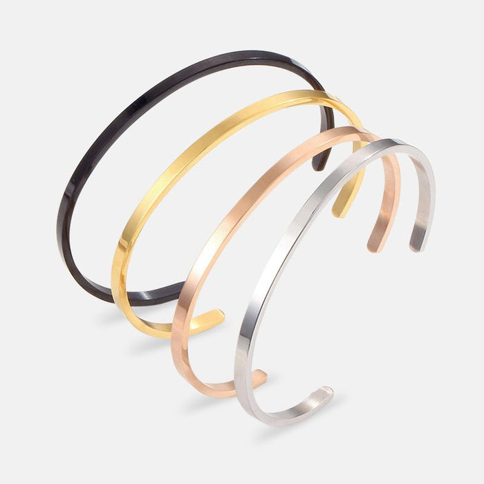 Antonios Minimalist Bracelet Men - AntoniosClothing - Gold