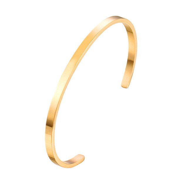 Antonios Minimalist Bracelet Men - AntoniosClothing - Gold
