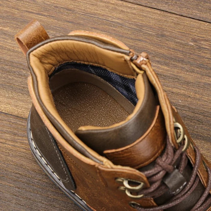 ANT american boots - AntoniosClothing - Red Brown