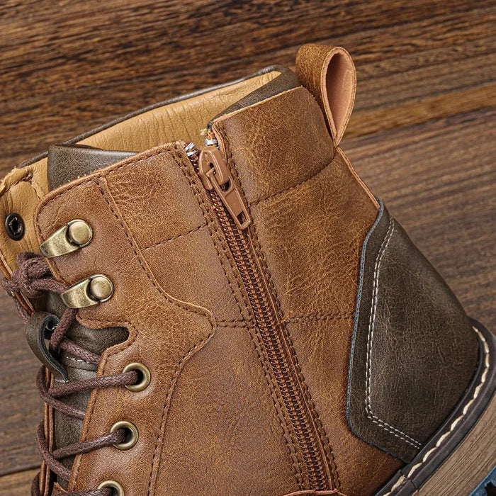ANT american boots - AntoniosClothing - Red Brown