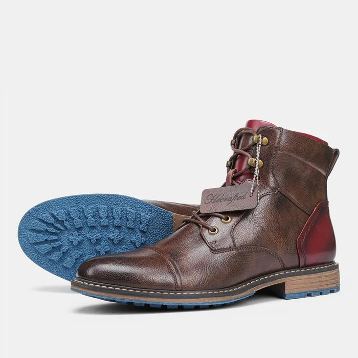 ANT american boots - AntoniosClothing - Red Brown