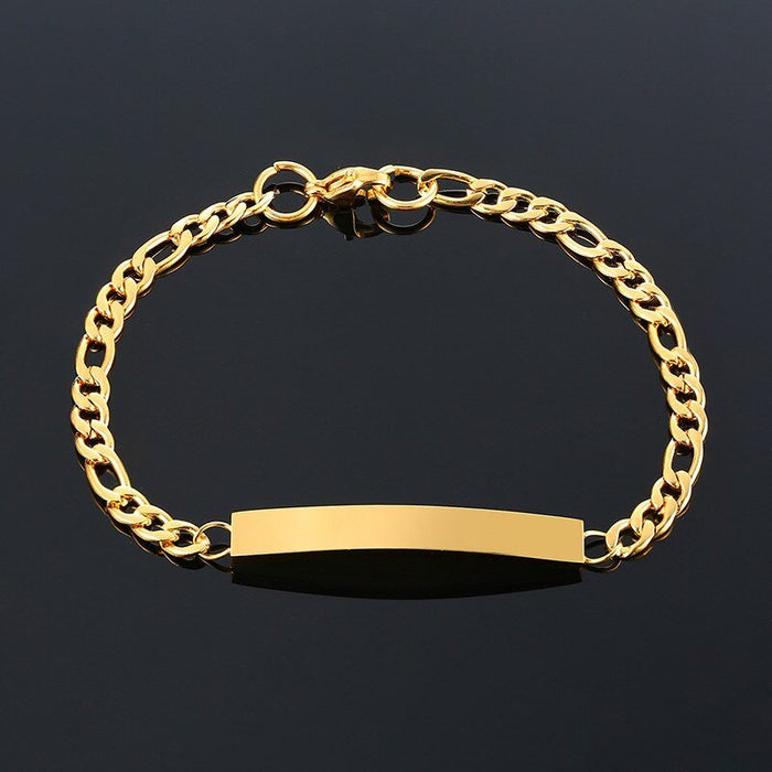 Antonios Minimalist Stainless Steel Bracelet Men - AntoniosClothing - Silver