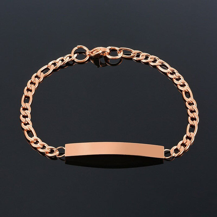 Antonios Minimalist Stainless Steel Bracelet Men - AntoniosClothing - Silver