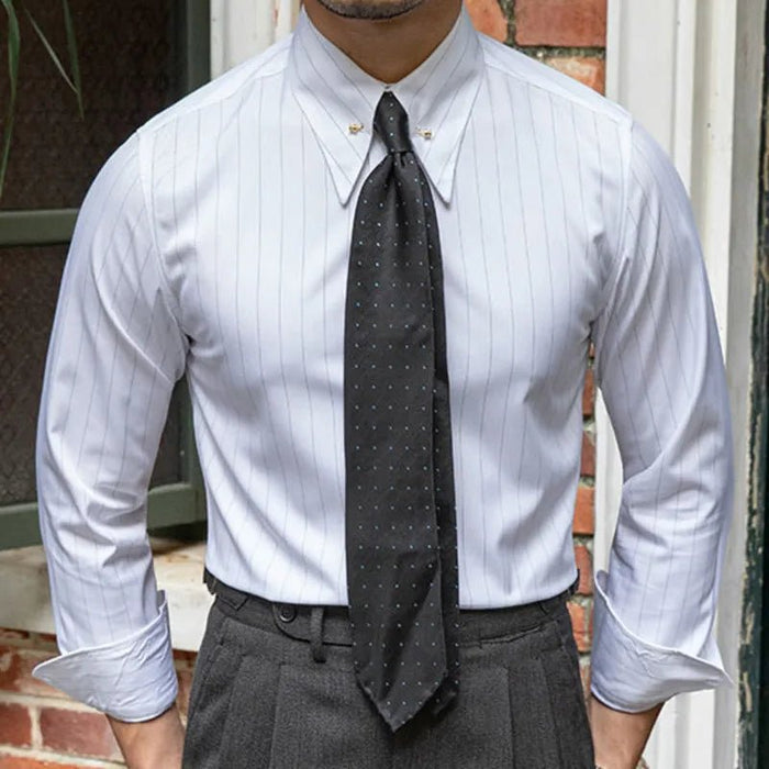 Antonios Business Camisa - AntoniosClothing - Black EXCLUED tie