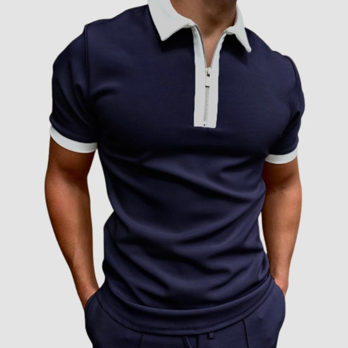 Versatil Modern T-Shirt - AntoniosClothing - Solid Dark Blue