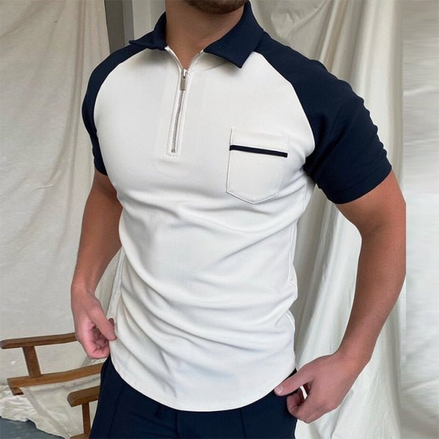 Versatil Modern T-Shirt - AntoniosClothing - Dark Blue