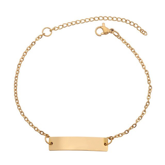 Antonios Vanguard Stainless Steel Bracelet Men - AntoniosClothing - Gold
