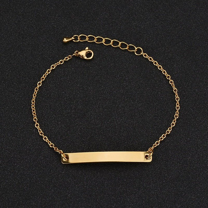 Antonios Vanguard Stainless Steel Bracelet Men - AntoniosClothing - Gold 2