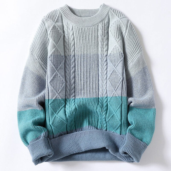 Antonios Large Winter Sweater Men - AntoniosClothing - Orange