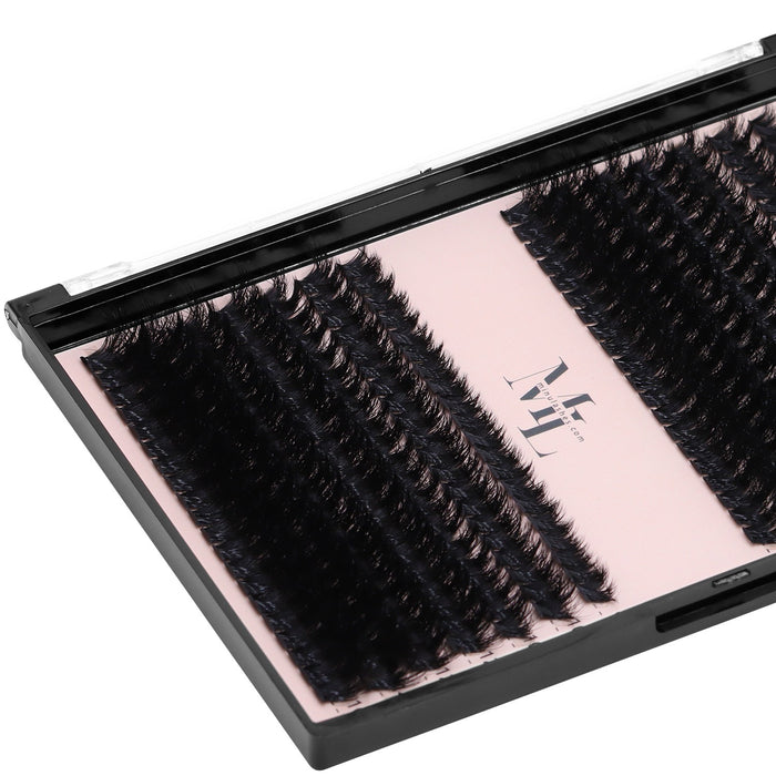 Midnight Fluffy 300D Lash Extensions  D Curl
