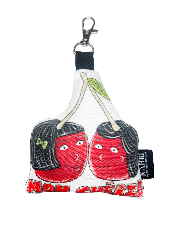 Mini Cherries Bag Charm