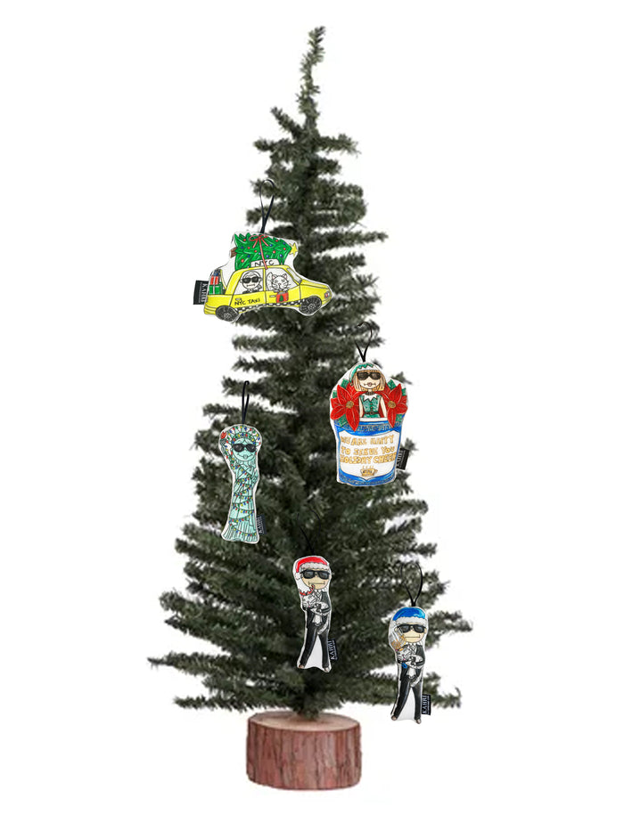 Mini Christmas Karl Doll Ornament