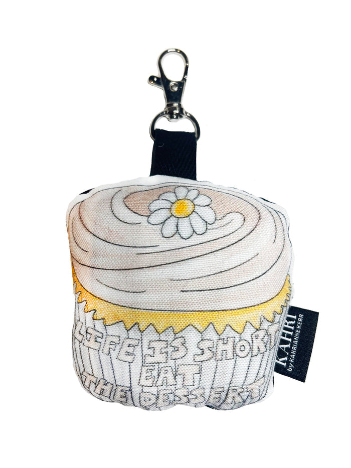 Mini Cupcake Bag Charm