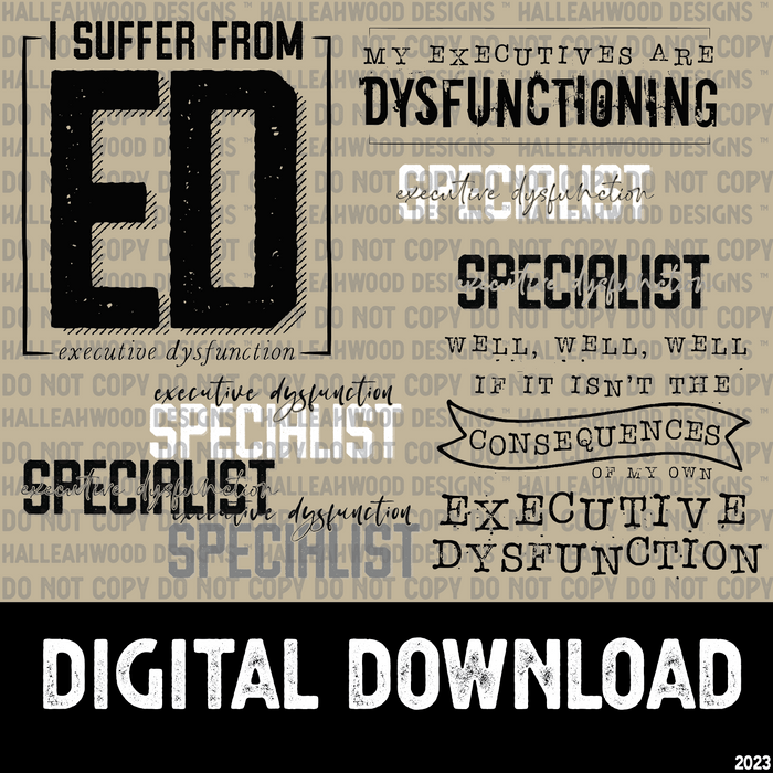 Mini Executive Dysfunction Bundle