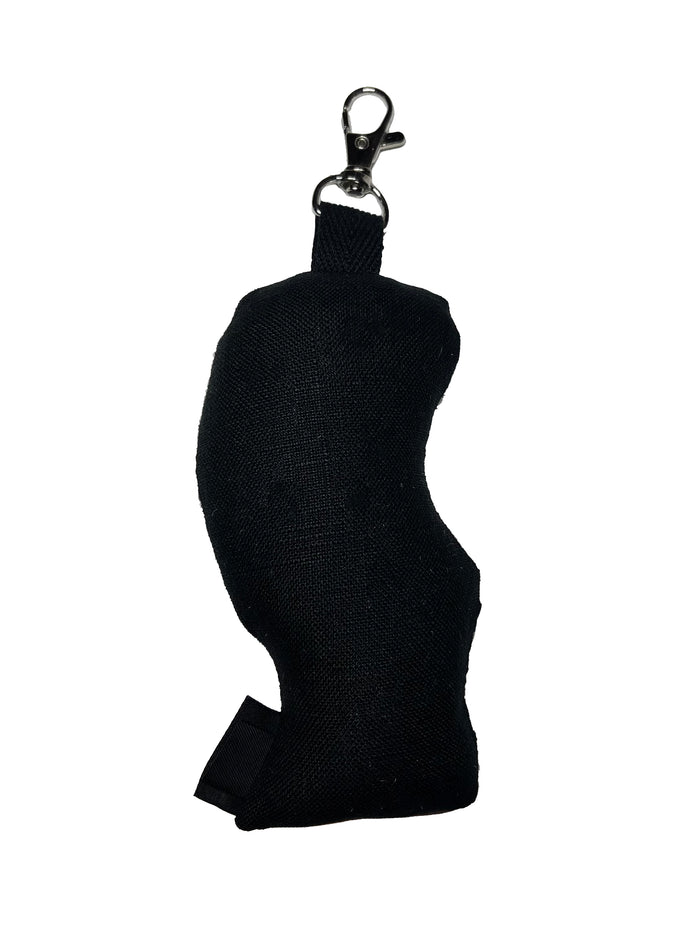 Mini Pizza Rat Bag Charm