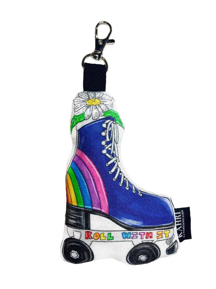 Mini Roller Skate Bag Charm