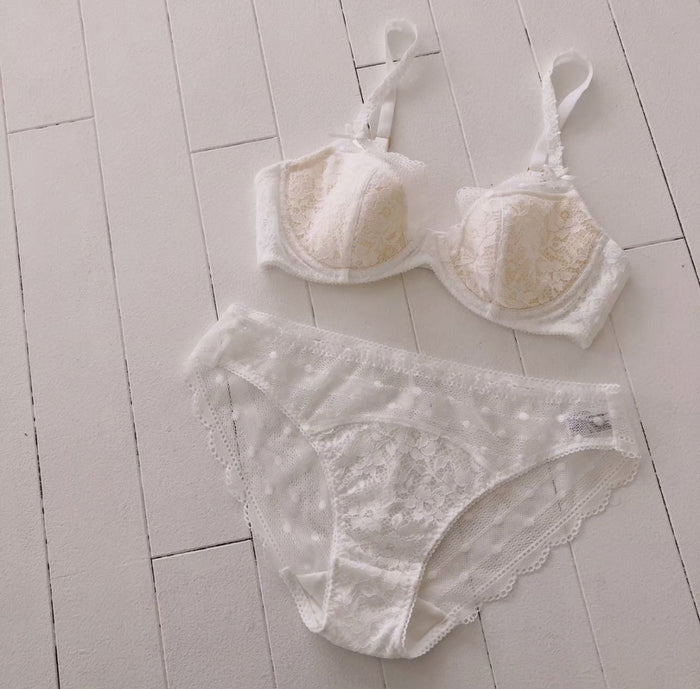 Minty 3/4 Cup Underwire Bra | White