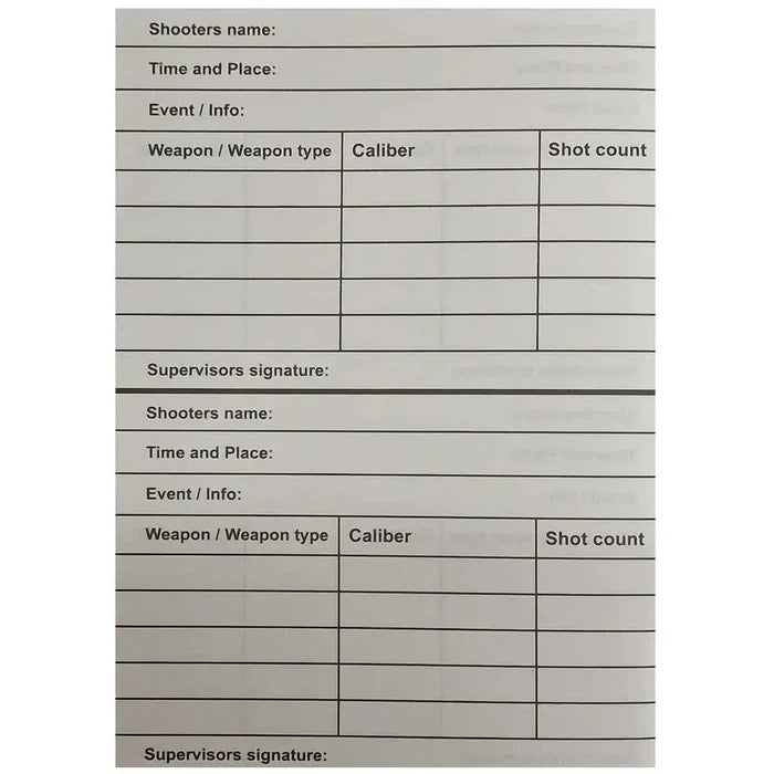 Modestone Shooters Waterproof A6 Logbook Modestone  from  John Bull Clothing